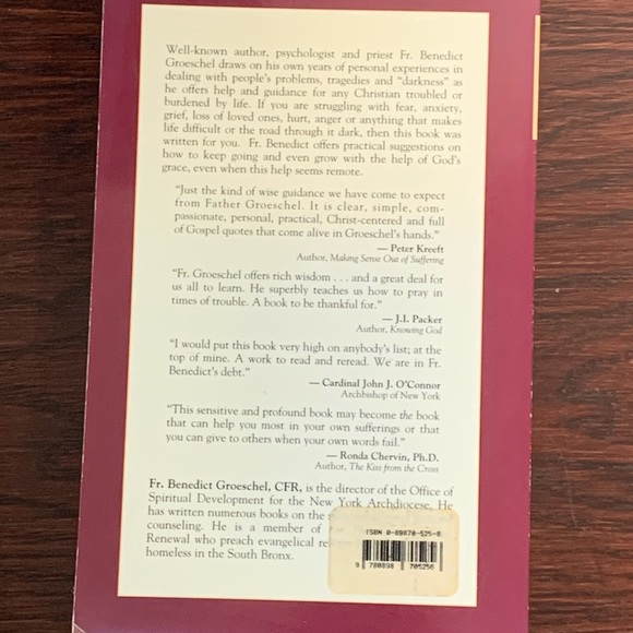 Arise From Darkness by Benedict J. Groeschel - Picture 2 of 4